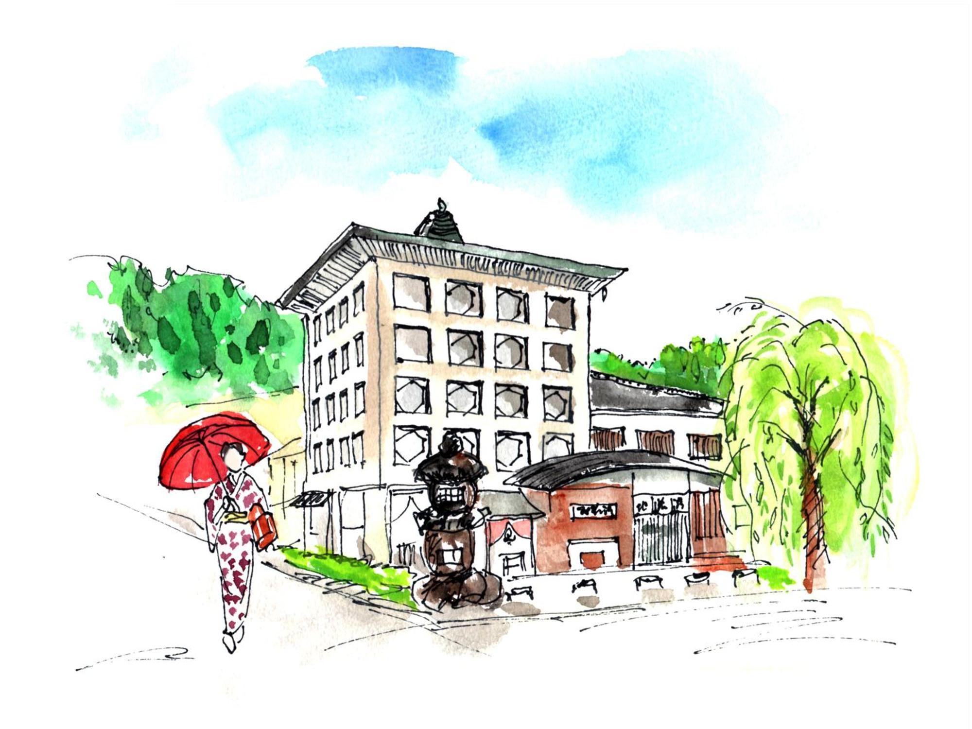 Akaishiya 城崎温泉旅館 赤石屋 Тоёока Экстерьер фото